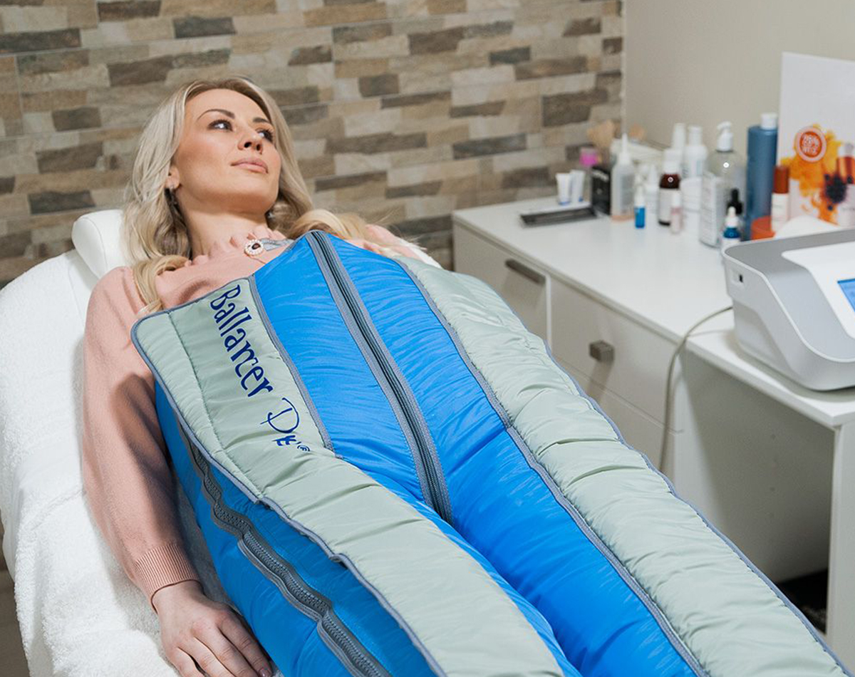 tratamiento presoterapia en pamplona iturrama, centro de estetica, masaje reductor